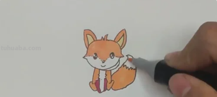 狐狸怎么画可爱又漂亮