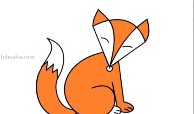 狐狸怎么画