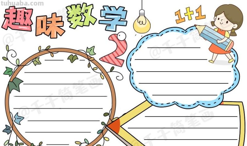 简单好看的学科手抄报集合，快收藏吧，这学期手抄报作业轻松完成