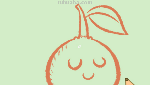 橘子长在哪里图片 简笔画