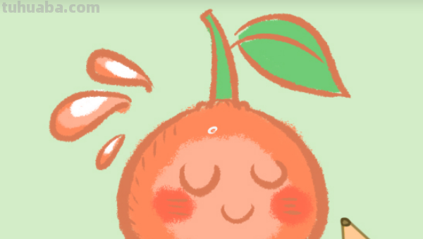 橘子长在哪里图片 简笔画