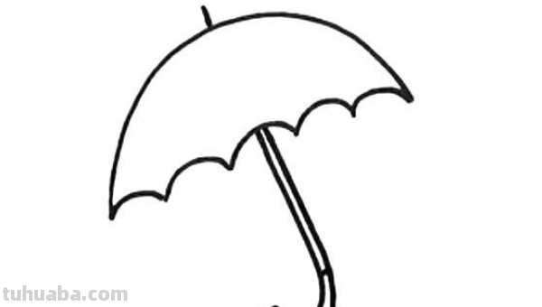 怎么画伞