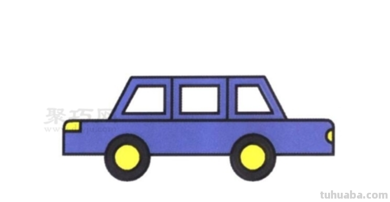 怎么画小汽车简单又好看