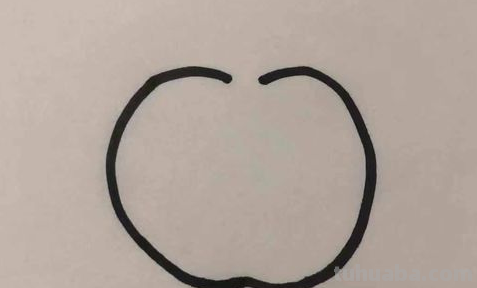 怎样画出简单好看的苹果简笔画?