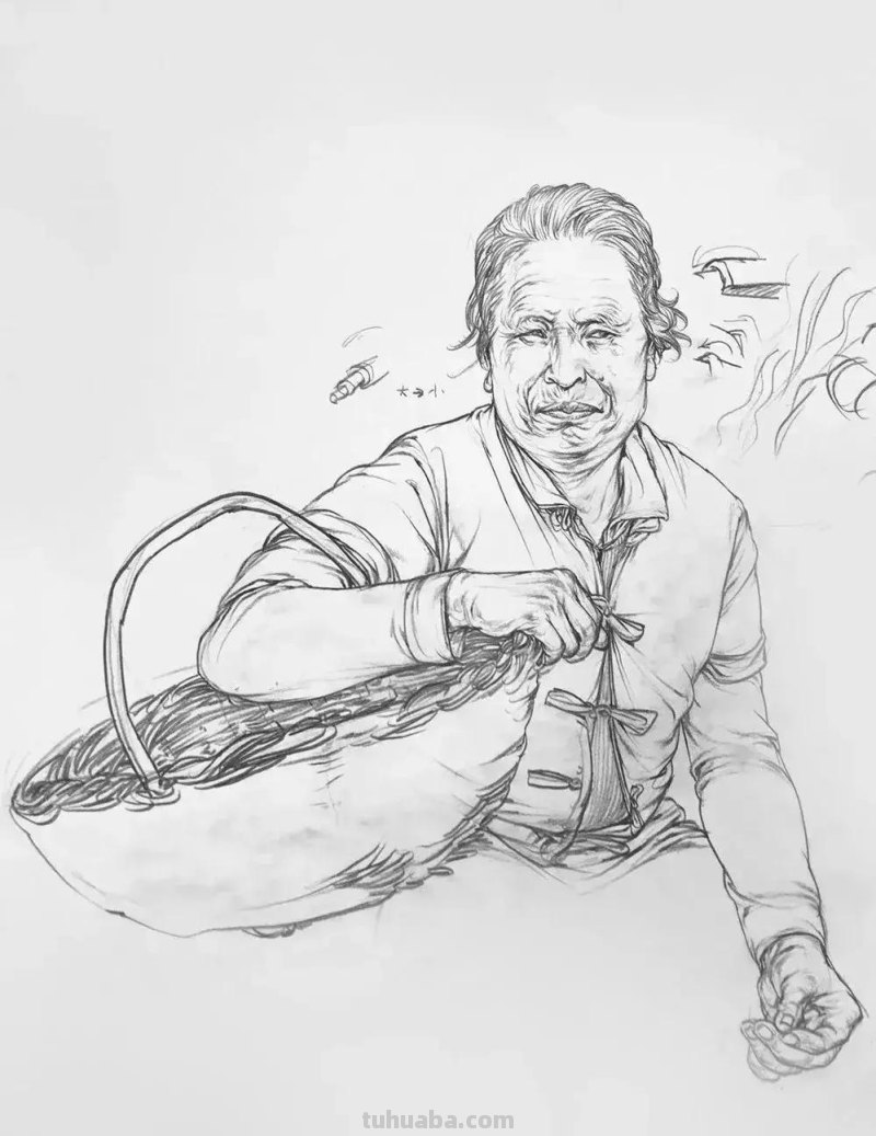 川美速写全国第一名,线面速写作品临摹欣赏 川美速写全国第一名,线面速写作品临摹欣赏