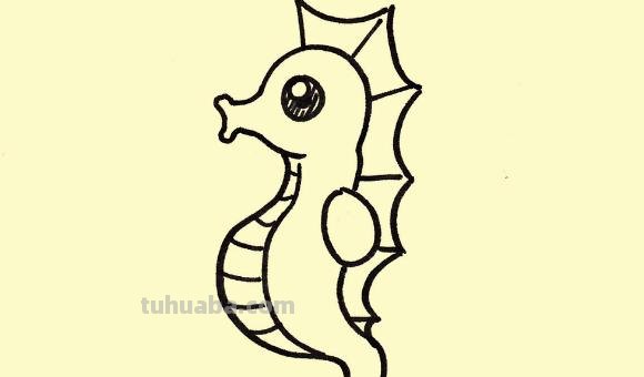 海马怎么画简笔画 如何画海马的简笔画? 海马怎么画简笔画 如何画海马的简笔画?