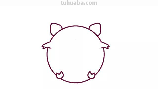 猪的简笔画怎么画