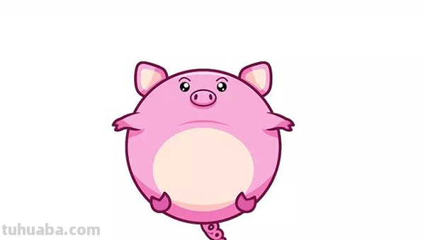 猪的简笔画怎么画