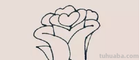 玫瑰简笔画怎么画 玫瑰简笔画怎么画