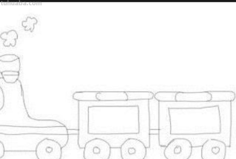 火车简笔画怎么画 怎样画火车简单的小火车？