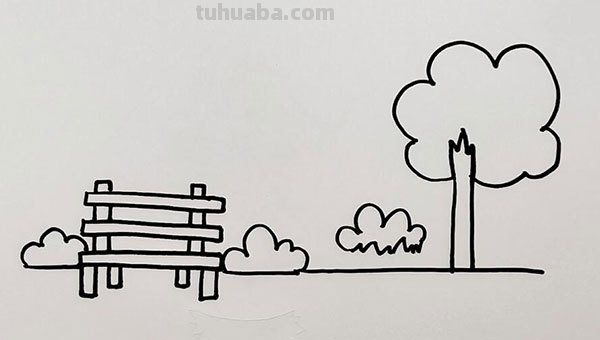 春天可以做什么简笔画