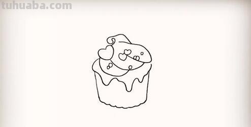 奶油冰淇淋怎么画