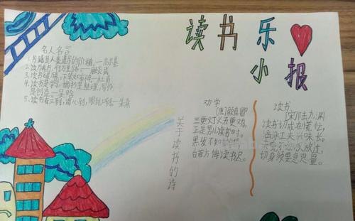 阅读的手抄报怎么写 读书手抄报内容?
