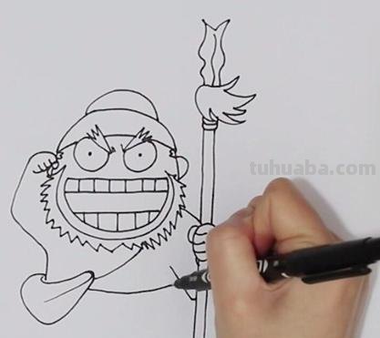 张飞怎么画简笔画 如何画张飞？