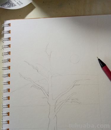 树枝怎么画 彩铅颜色 怎么使用彩铅画树？