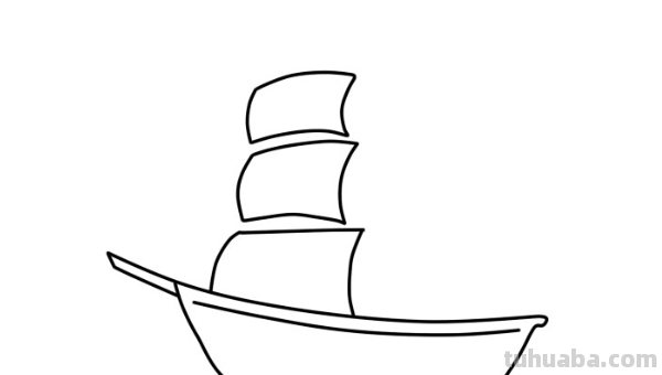 帆船怎么画漂亮又复杂 帆船怎么画漂亮又复杂