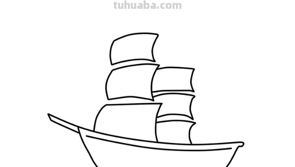 帆船怎么画漂亮又复杂 帆船怎么画漂亮又复杂