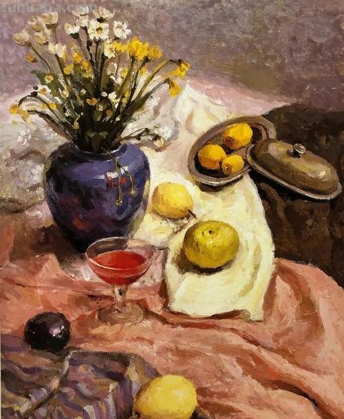 央美色彩高分卷静物：如何用色彩讲述静物的故事 