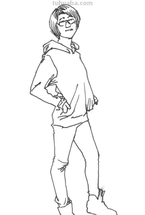 画技巧单线速写 速写十个技巧？