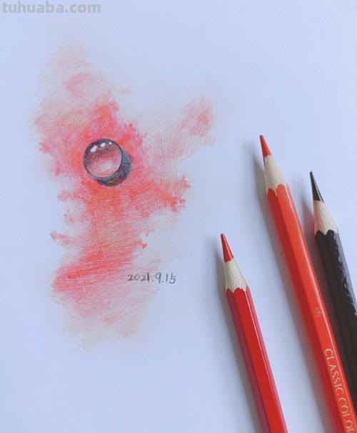 水滴怎么画 彩铅图片 画水滴用什么颜色？