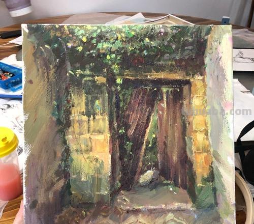 探究色彩小景及色彩小景临摹的技巧 