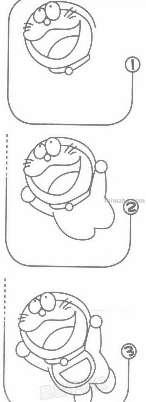 简笔画猫怎么画 叮当猫的简笔画?