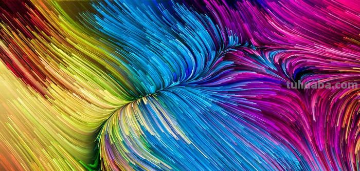 流动色彩及流动色彩图片：用色彩流动表达生命的美好 