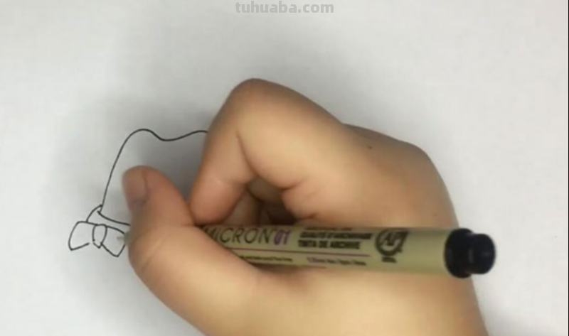 简单的帽子怎么画