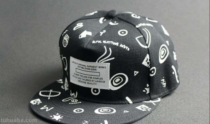 简单的帽子怎么画