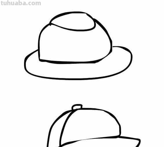 帽子怎么画?