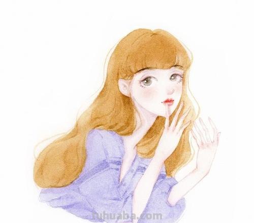 微信头像，清新插画水彩头像