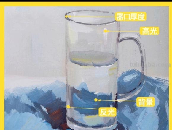 如何用色彩玻璃杯画出绚丽多彩的画作？ 