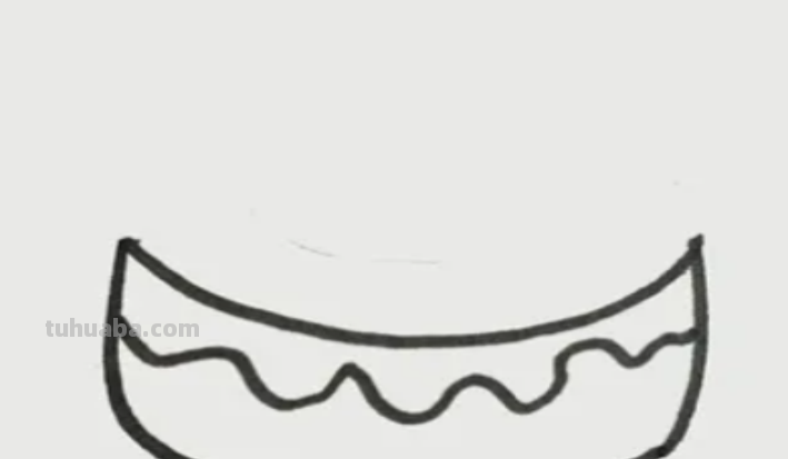 蛋糕怎么画简笔画图片