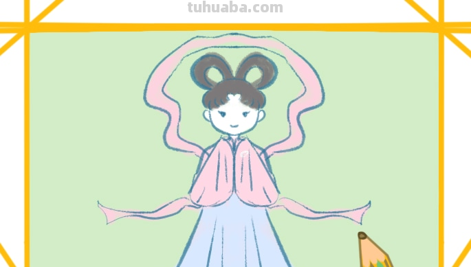 小仙女怎么画简单又漂亮 小仙女怎么画简单又漂亮