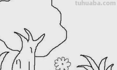 柏树怎么画简笔画 树木简笔画的几种常见画法？