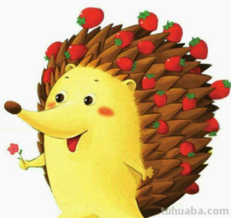 刺猬怎么画