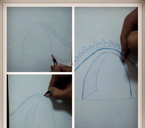 赵州桥彩铅怎么画视频 如何画赵州桥？