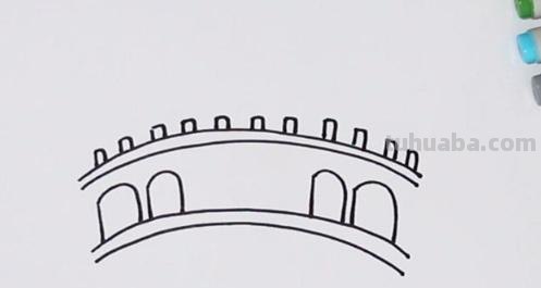 赵州桥彩铅怎么画视频 如何画赵州桥？