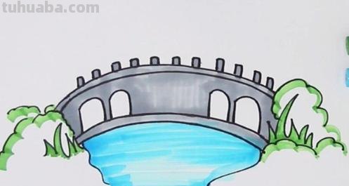 赵州桥彩铅怎么画视频 如何画赵州桥？