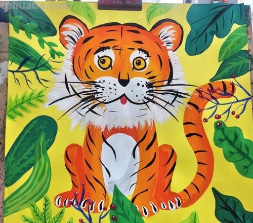 探秘色彩老虎及色彩老虎的画 