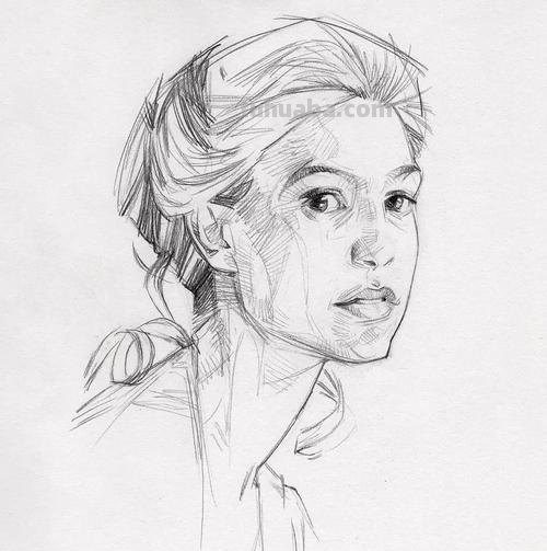 速写人简单 怎样画人物头像速写？