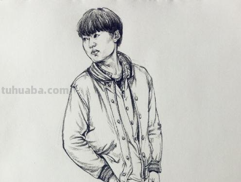 速写人简单 怎样画人物头像速写？