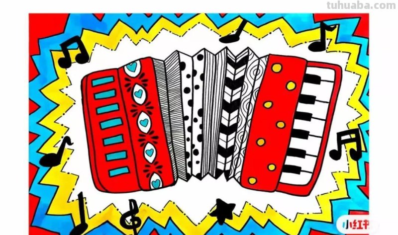 动漫人物，创意素描，黑白彩色线描，组合创意简笔画96张少儿绘画