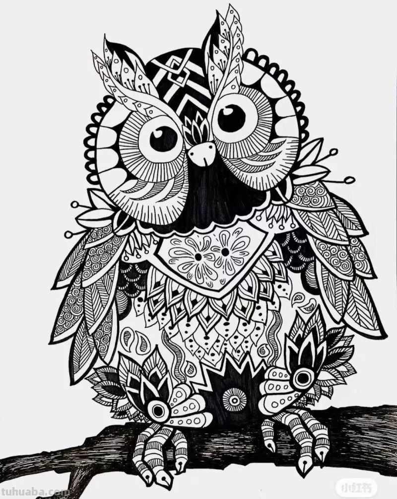 动漫人物，创意素描，黑白彩色线描，组合创意简笔画96张少儿绘画