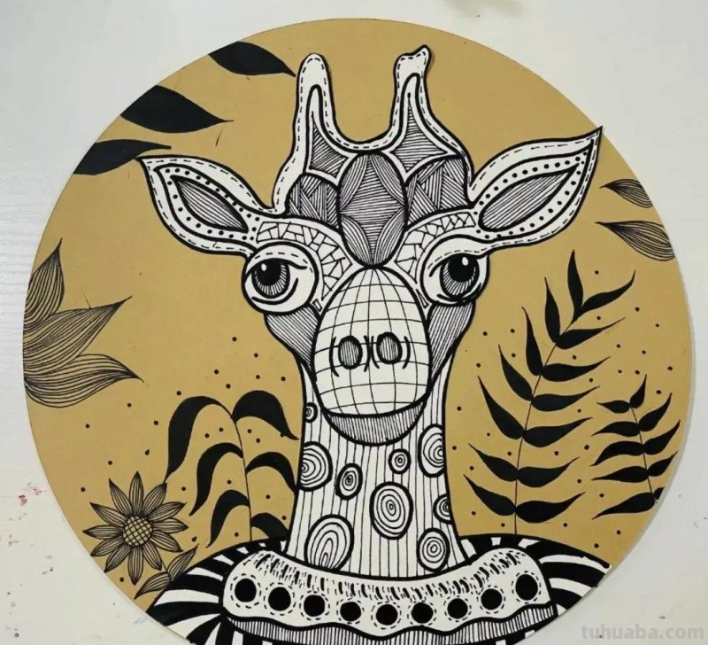 动漫人物，创意素描，黑白彩色线描，组合创意简笔画96张少儿绘画