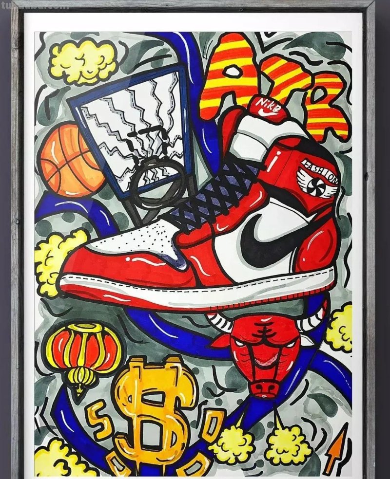 动漫人物，创意素描，黑白彩色线描，组合创意简笔画96张少儿绘画