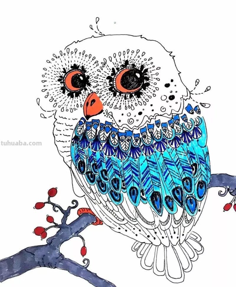 动漫人物，创意素描，黑白彩色线描，组合创意简笔画96张少儿绘画