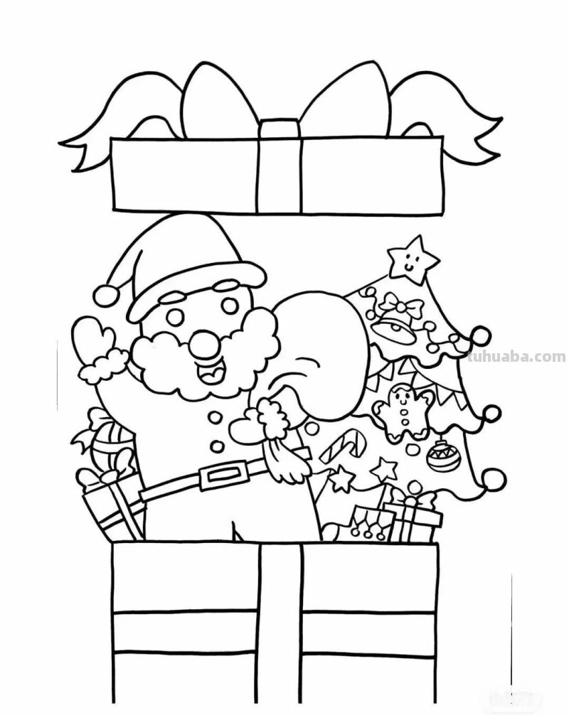 动漫人物，创意素描，黑白彩色线描，组合创意简笔画96张少儿绘画