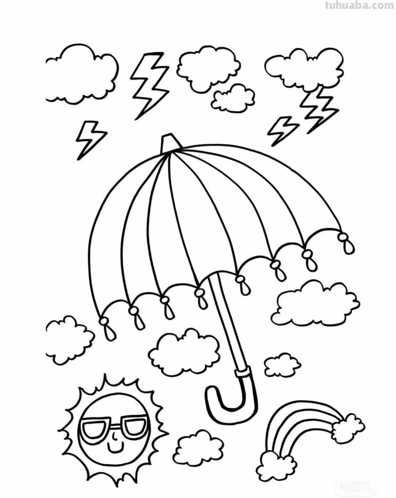 动漫人物，创意素描，黑白彩色线描，组合创意简笔画96张少儿绘画