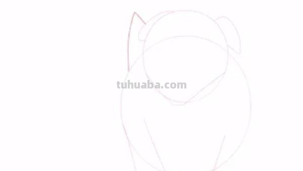 彩铅狗怎么画的 2023春节兔年绘画步骤？